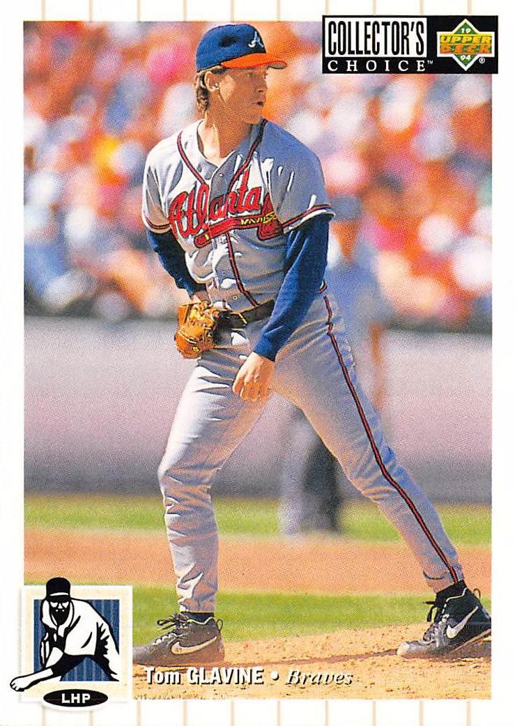1994 Collector's Choice #430 Tom Glavine