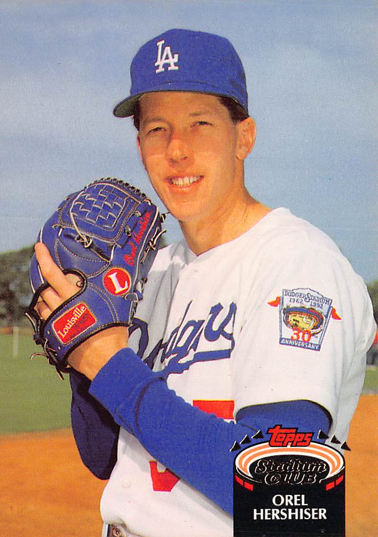 1992 Stadium Club #431 Orel Hershiser