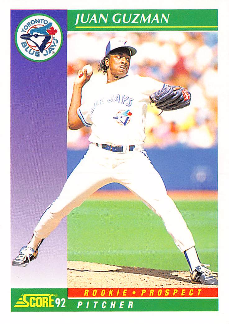 1992 Score #424 Juan Guzman