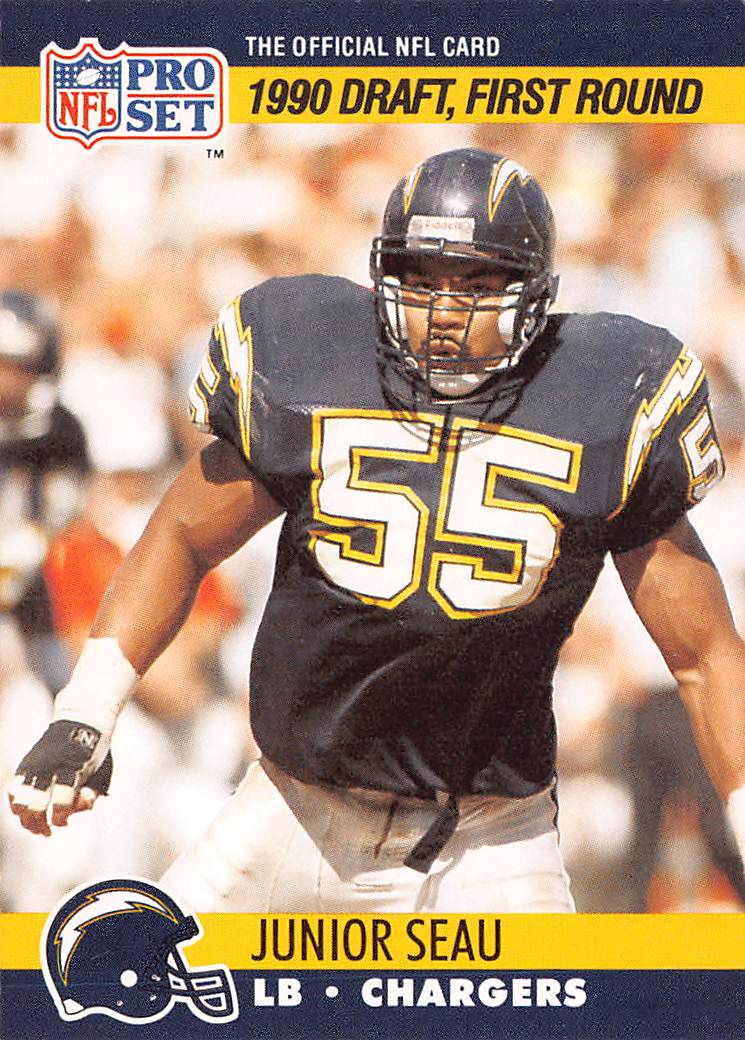 1990 Pro Set #673 Junior Seau