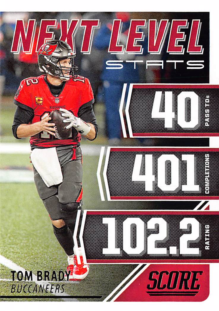 2021 Score #NL1 Tom Brady Next Level Stats
