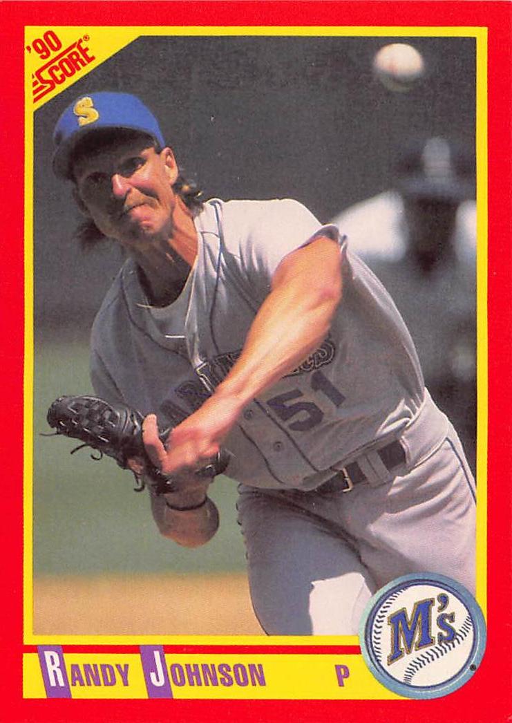 1990 Score #415 Randy Johnson