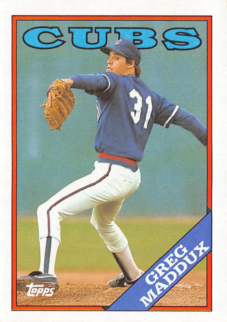 1988 Topps #361 Greg Maddux
