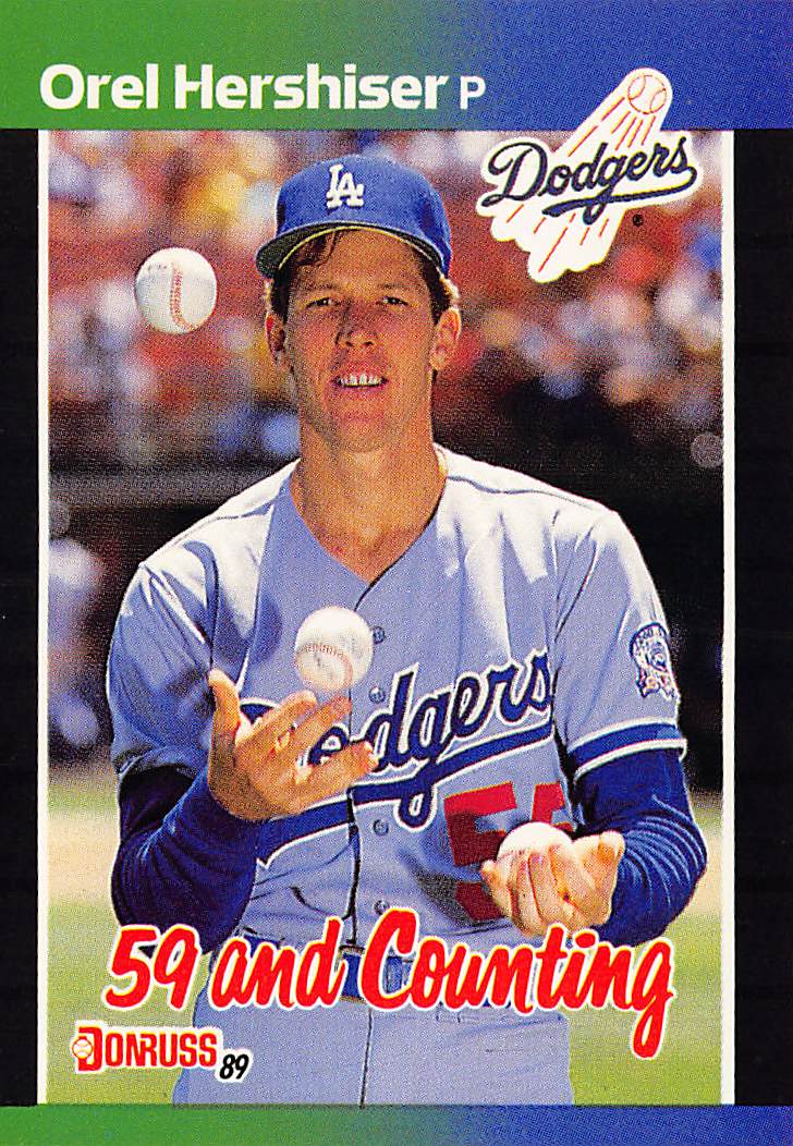 1989 Donruss #648 Orel Hershiser