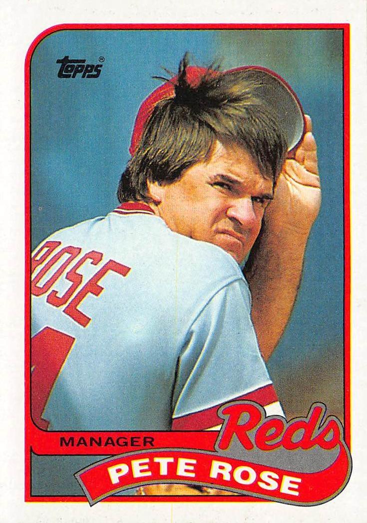 1989 Topps #505 Pete Rose