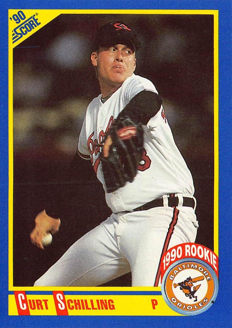 1990 Score #581 Curt Schilling