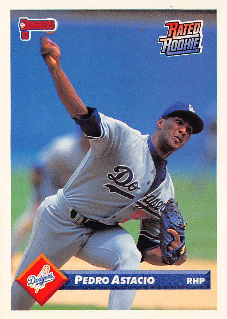 1993 Donruss #407 Pedro Astacio