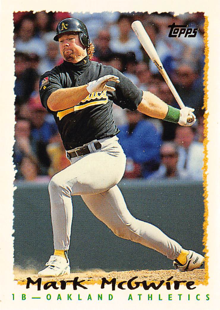 1995 Topps #472 Mark McGwire