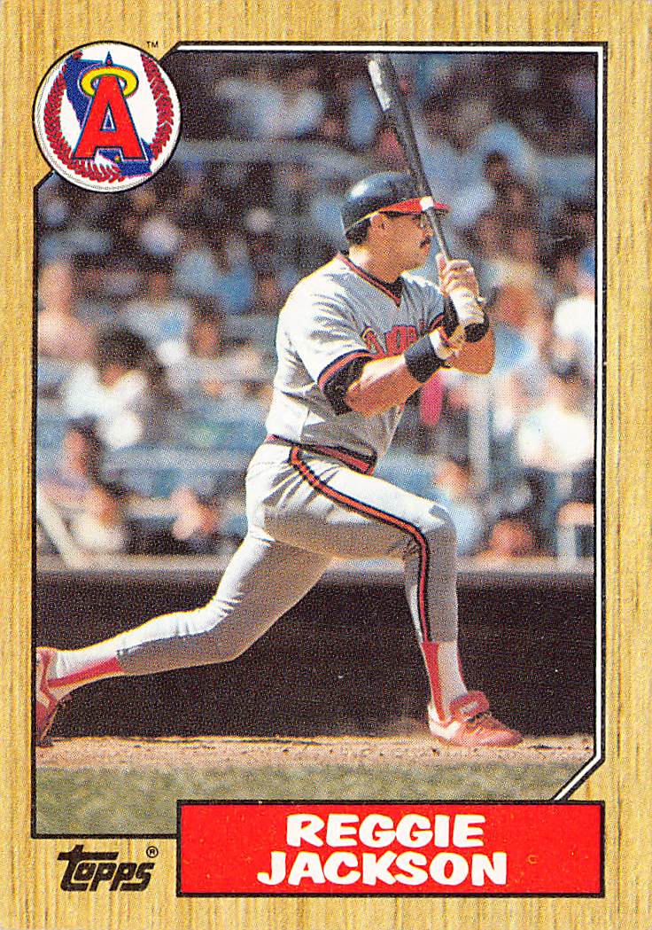 1987 Topps #300 Reggie Jackson