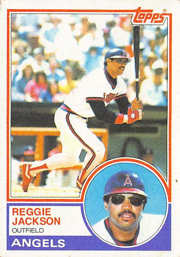 1983 Topps #500 Reggie Jackson