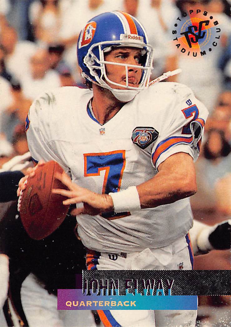 1995 Stadium Club #260 John Elway Members Only