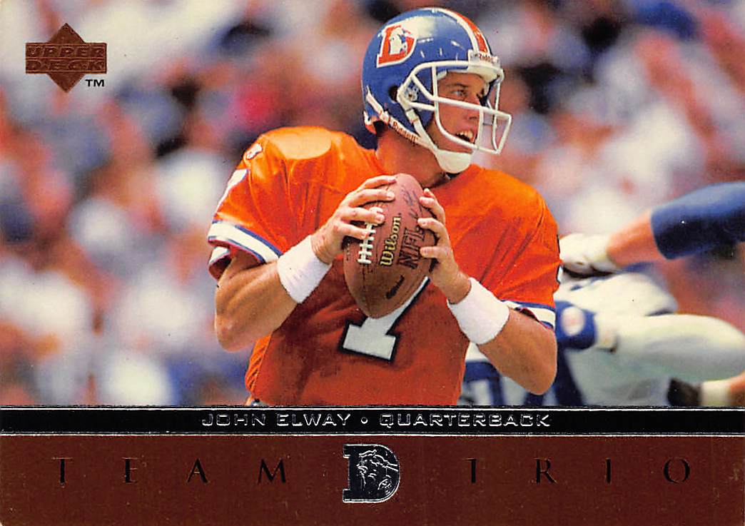 1996 Upper Deck #TT34 John Elway Team Trio