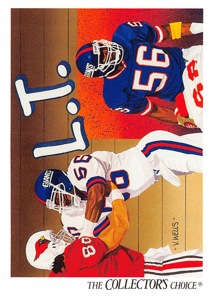 1991 Upper Deck #87b Lawrence Taylor
