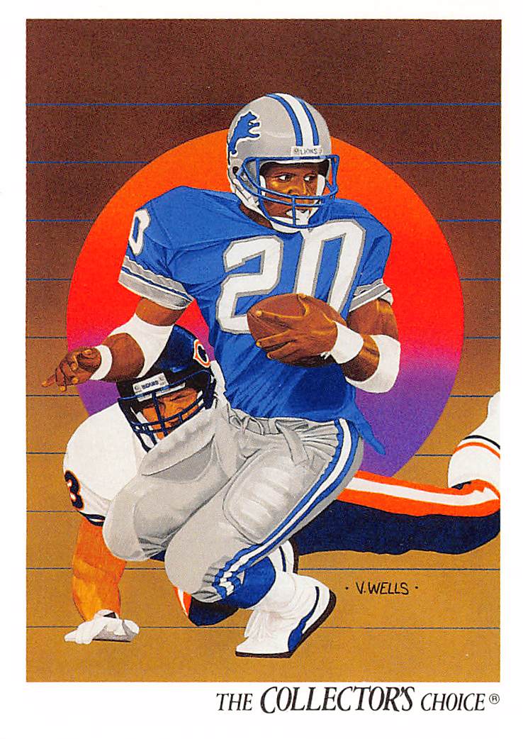 1991 Upper Deck #89b Barry Sanders