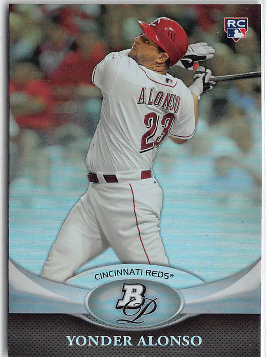 2011 Bowman Platinum #76 Yonder Alonso