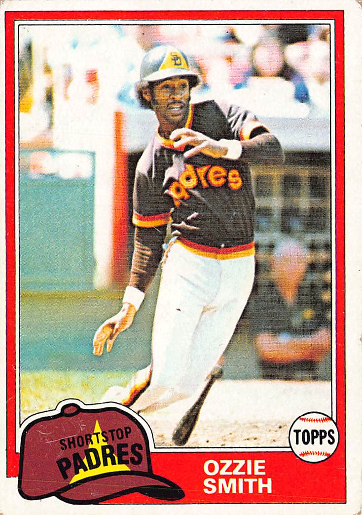 1981 Topps #254 Ozzie Smith