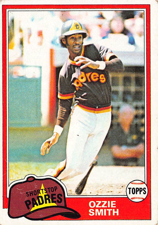 1981 Topps #254 Ozzie Smith