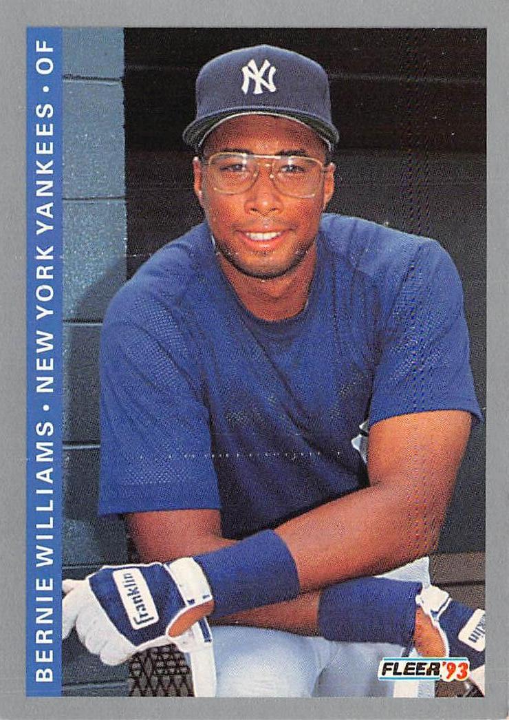 1993 Fleer #289 Bernie Williams