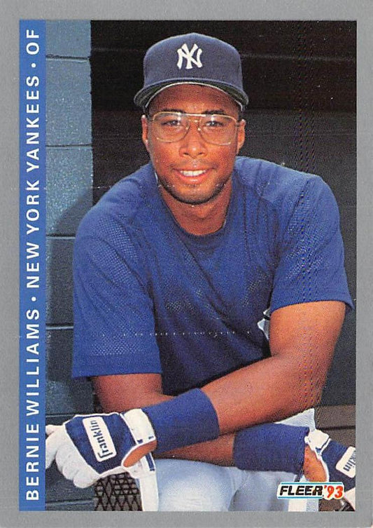 1993 Fleer #289 Bernie Williams