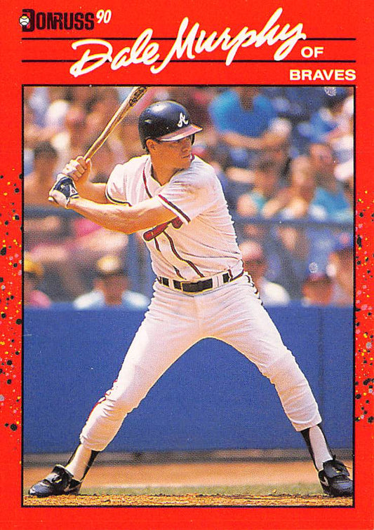 1990 Donruss Aqueous Test #168 Dale Murphy