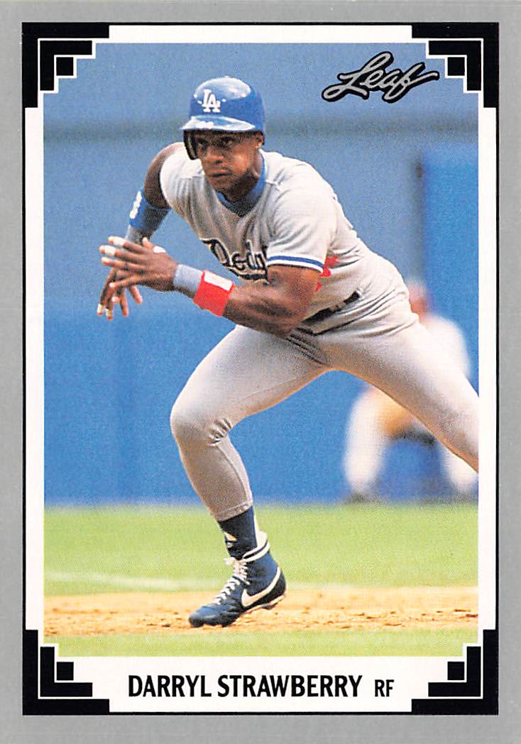 1991 Leaf #377 Darryl Strawberry