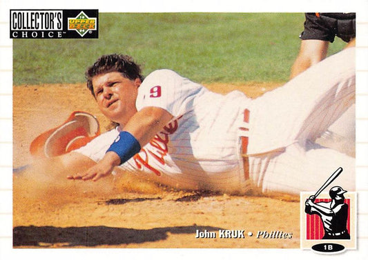 1994 Collector's Choice #168 John Kruk