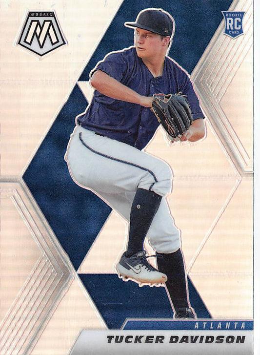 2021 Panini Mosaic #240 Tucker Davidson