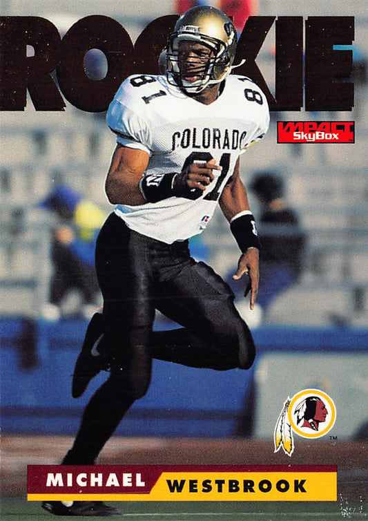 1995 SkyBox Impact #172 Michael Westbrook