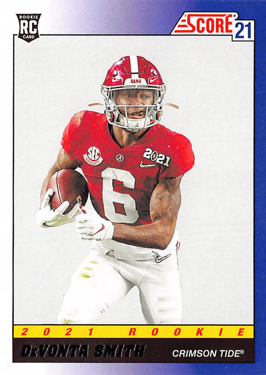 2021 Score #TB4 DeVonta Smith 1991 Throwback