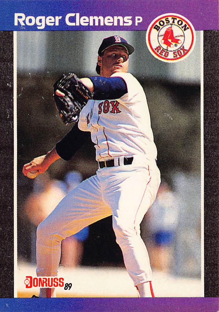 1989 Donruss #280b Roger Clemens