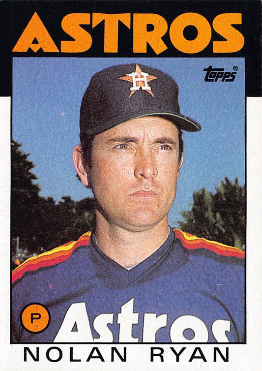 1986 Topps #100 Nolan Ryan