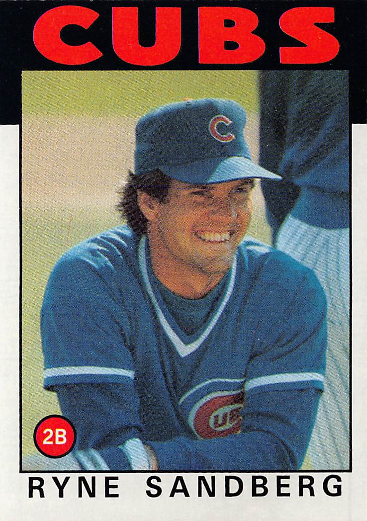 1986 Topps #690 Ryne Sandberg