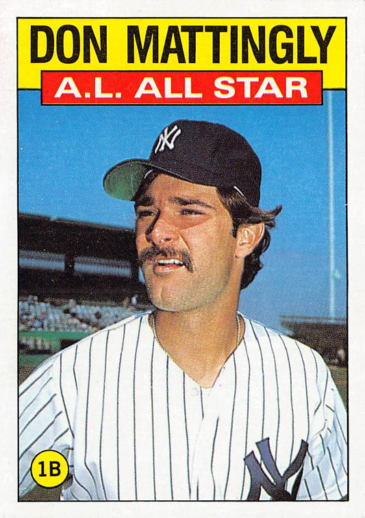 1986 Topps #712 Don Mattingly