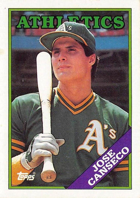 1988 Topps #370 Jose Canseco