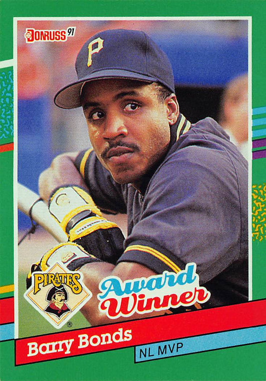 1991 Donruss #762b Barry Bonds
