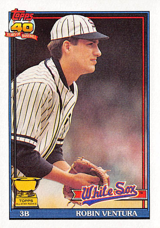1991 Topps #461b Robin Ventura