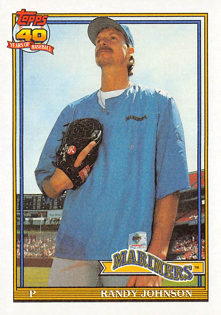 1991 Topps #225 Randy Johnson