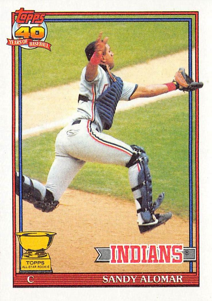 1991 Topps #165 Sandy Alomar