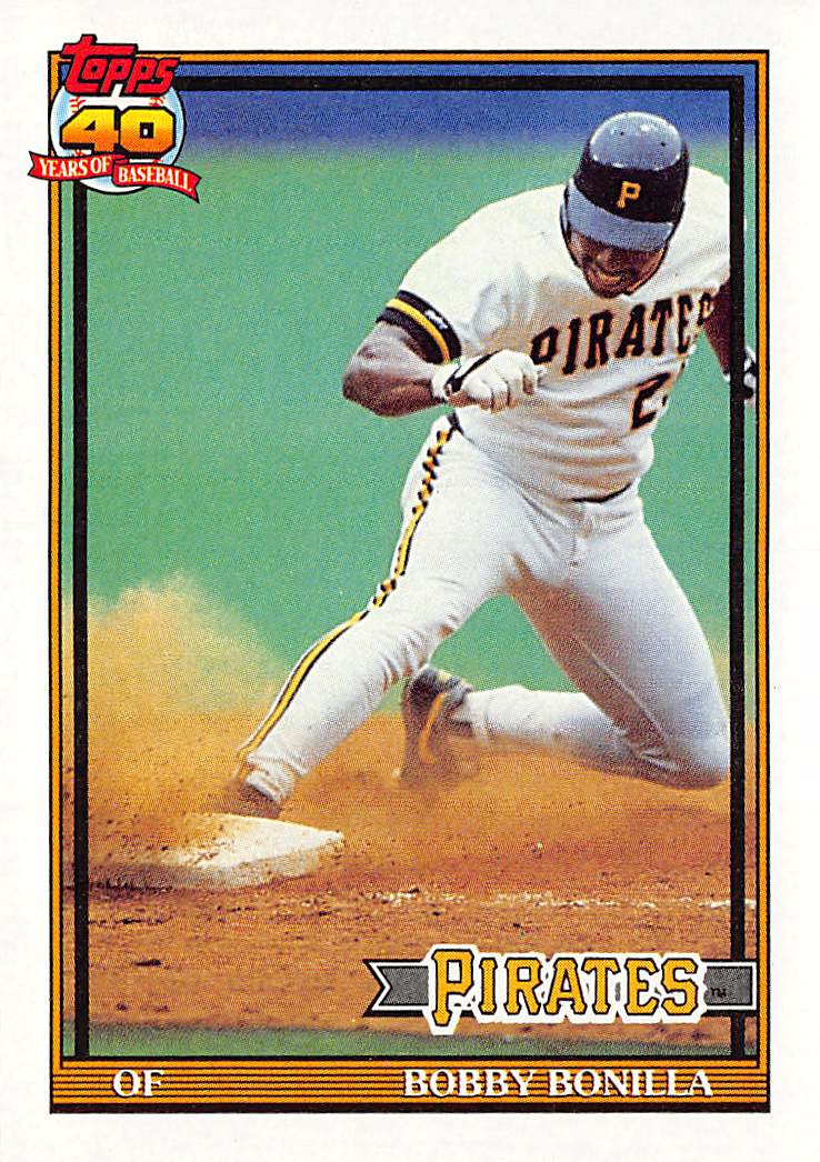 1991 Topps #750 Bobby Bonilla