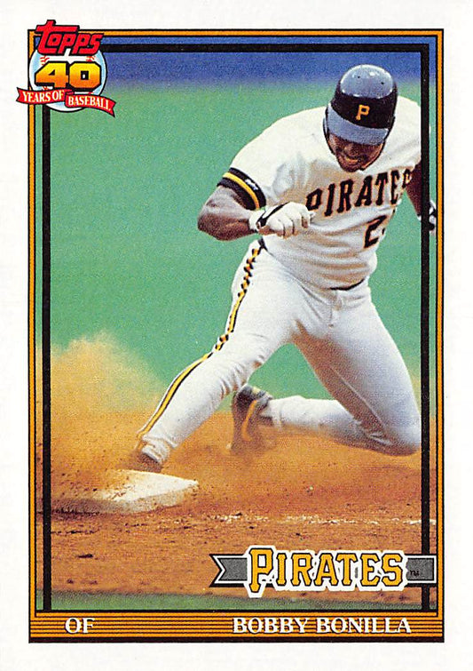 1991 Topps #750 Bobby Bonilla