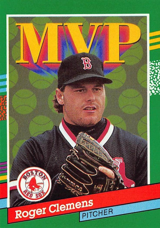 1991 Donruss #395 Roger Clemens