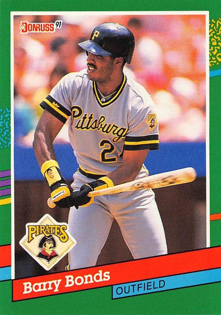 1991 Donruss #495b Barry Bonds