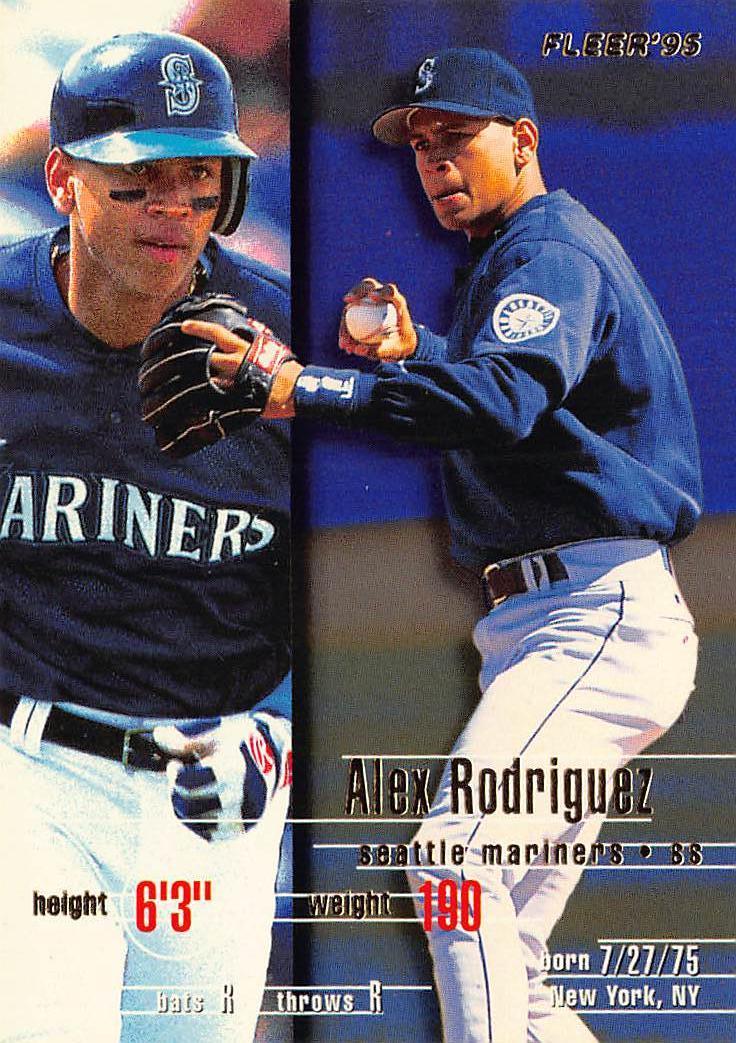 1995 Fleer Update #U-77 Alex Rodriguez