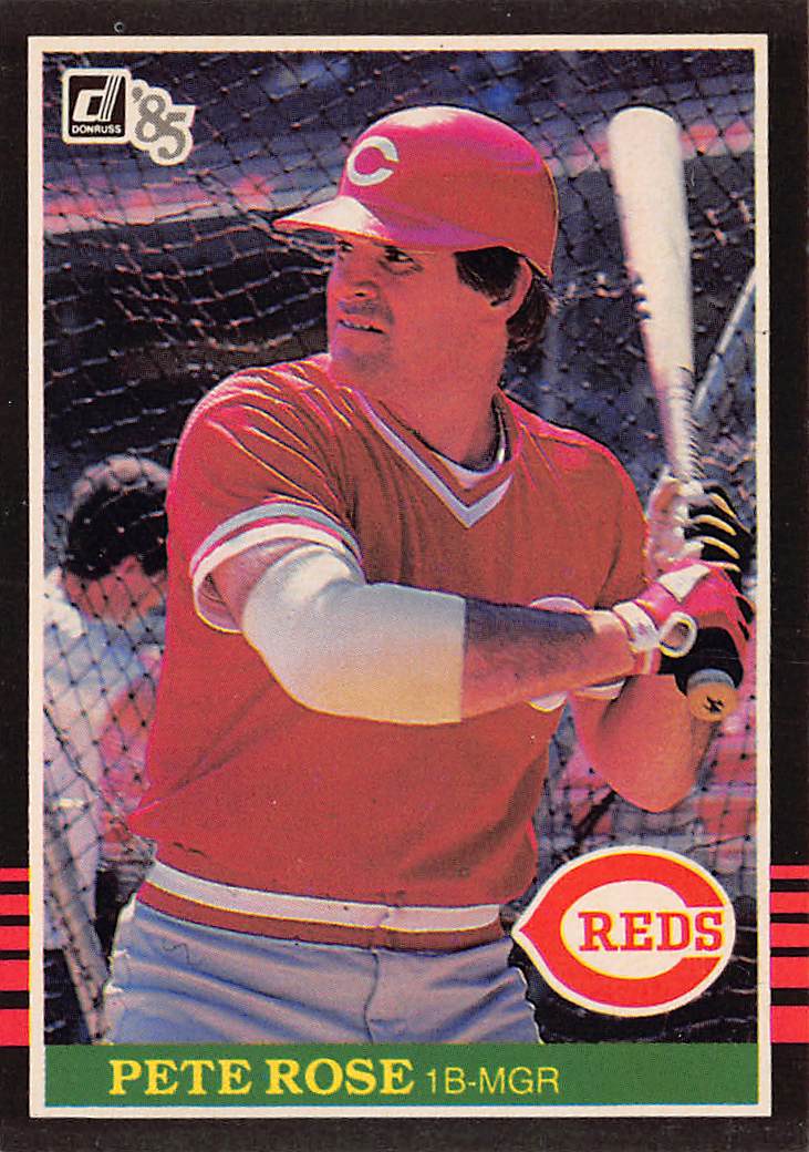 1985 Donruss #641 Pete Rose