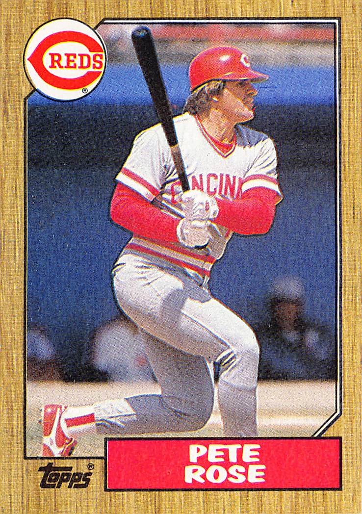 1987 Topps #200 Pete Rose