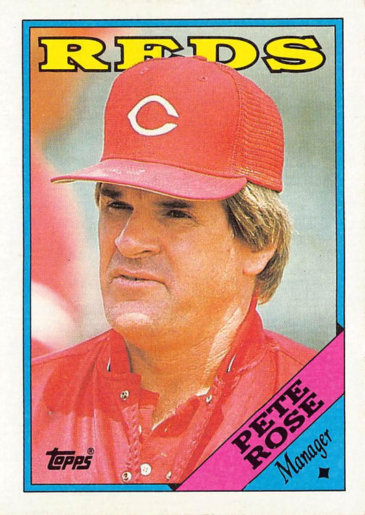 1988 Topps Cloth Test Issue #NNO Pete Rose
