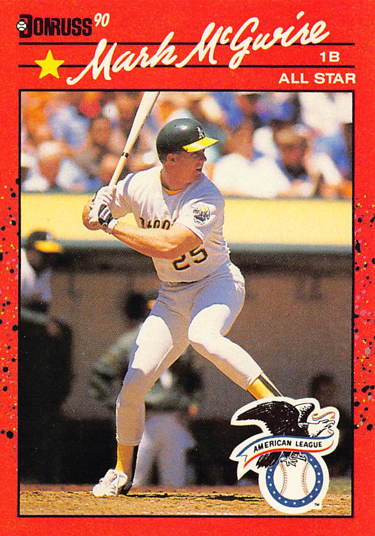 1990 Donruss #697c Mark McGwire