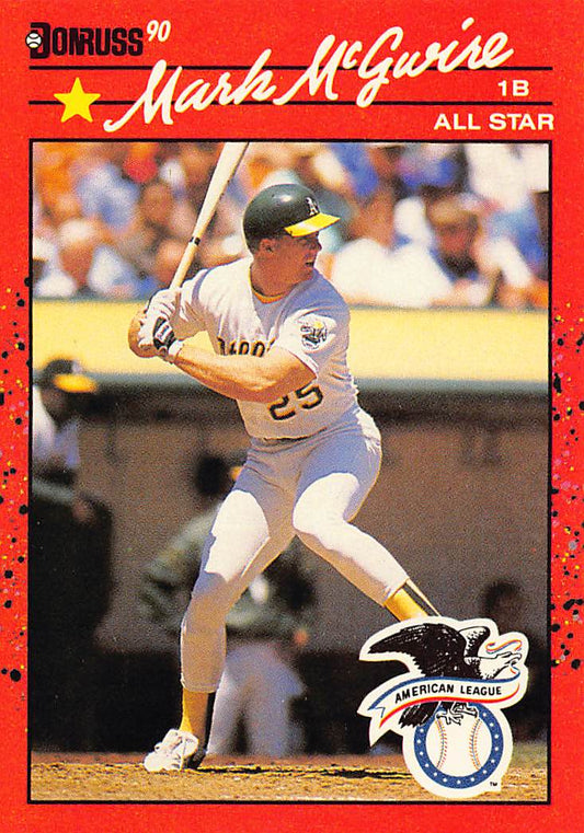 1990 Donruss #697c Mark McGwire
