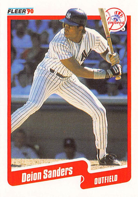 1990 Fleer #454 Deion Sanders