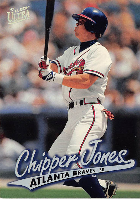 1997 Ultra #154 Chipper Jones